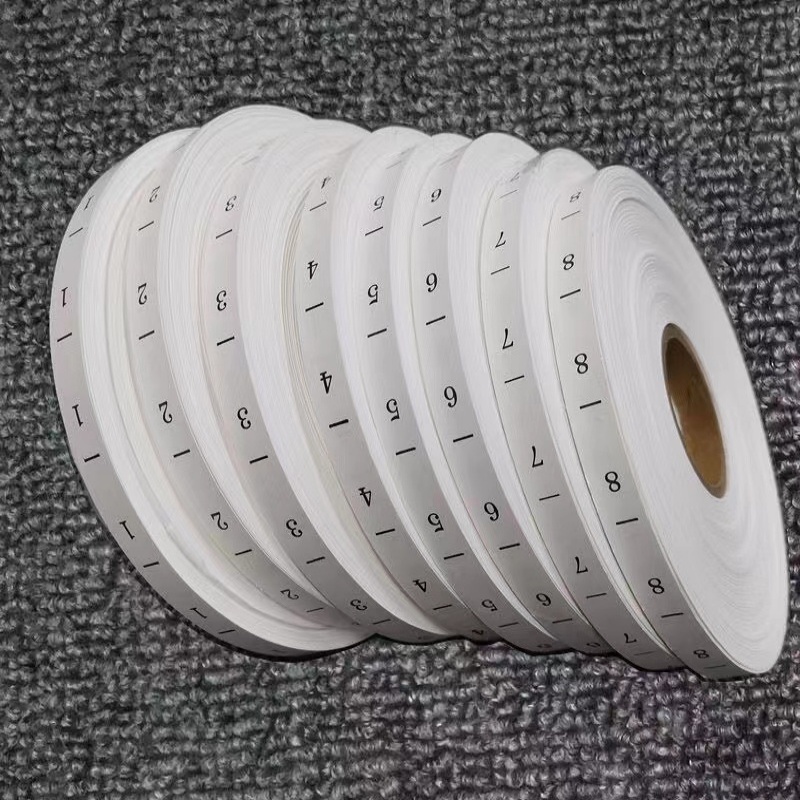 Baby Clothing Tags - 3000 étiquettes numérotées de 1 à