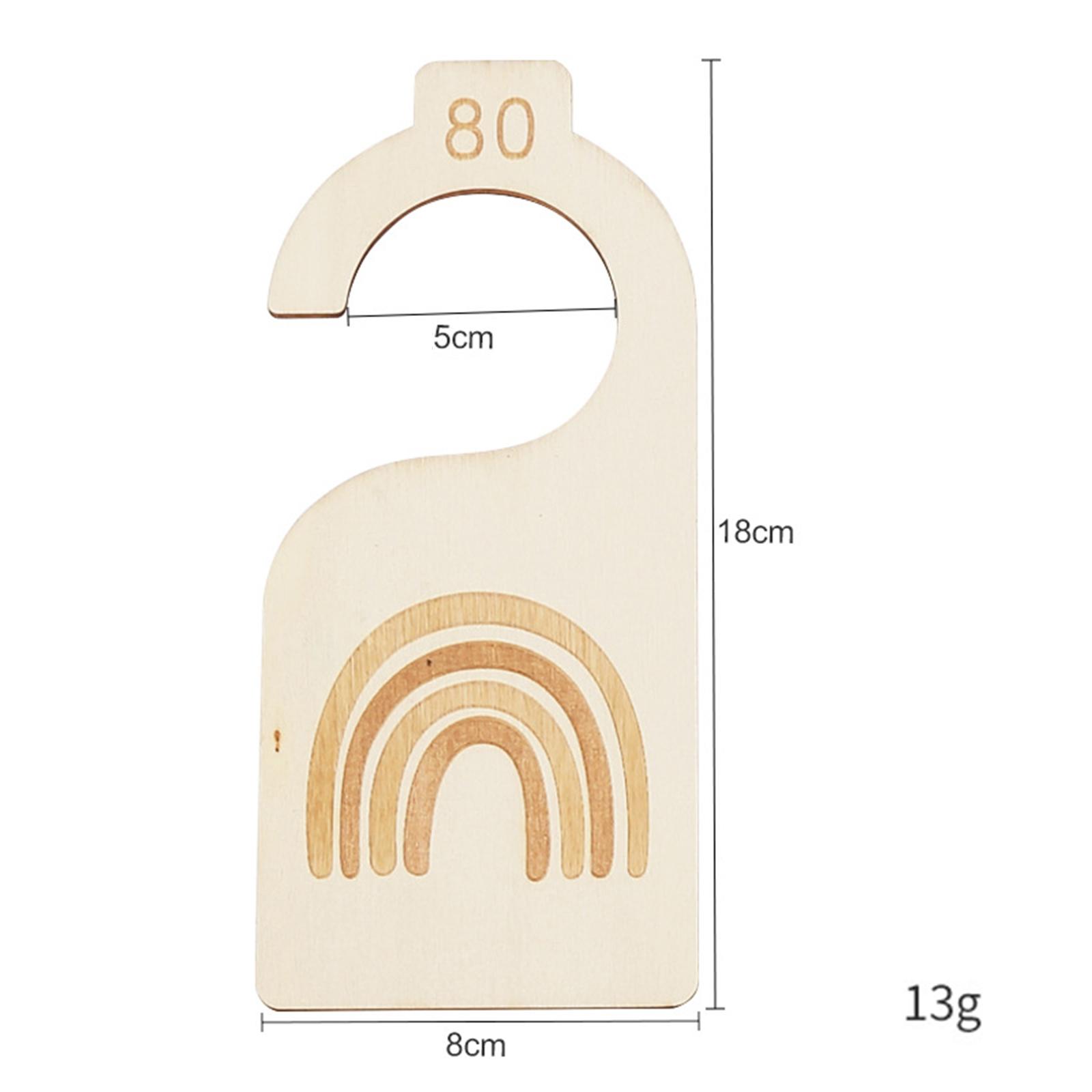 Baby Clothing Tags - 8 séparateurs de placard pour bébé,