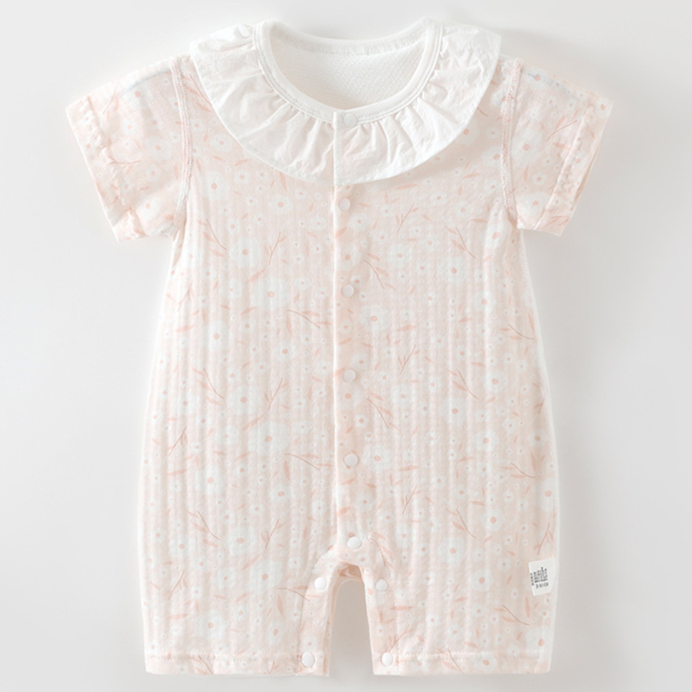 Baby Clothing Weight - Combinaison bébé fille à manches courtes,