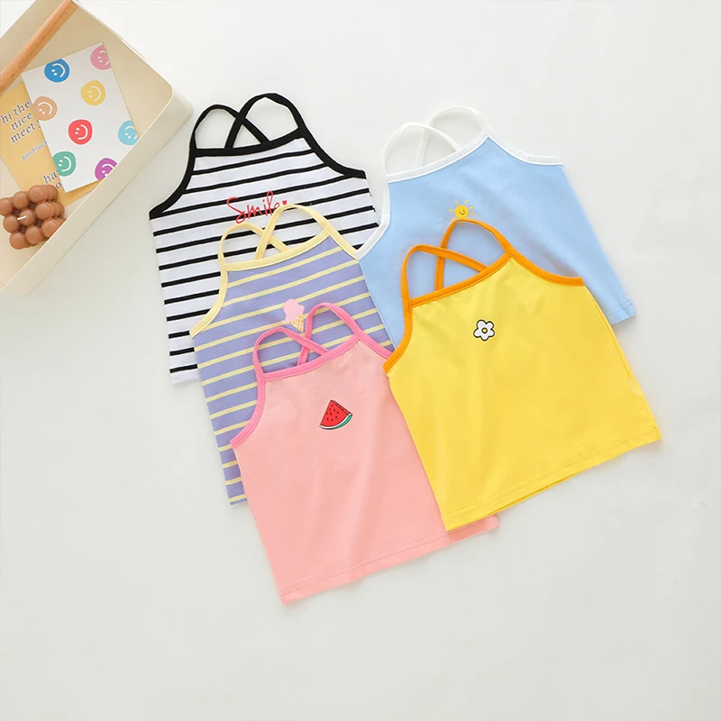 Baby Clothing Korea - Vêtements d'été pour enfants, débardeur mignon