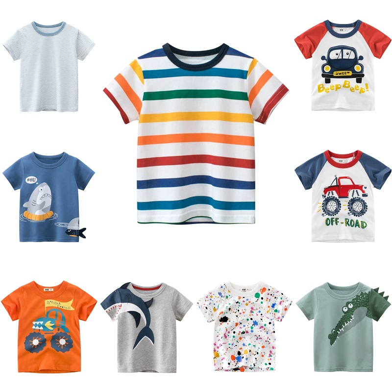 Baby Clothing Korea - T-Shirt à Manches Courtes en Coton