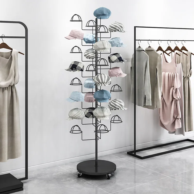 Baby Clothing Hanging Rack - Présentoir à chapeaux, de sol au