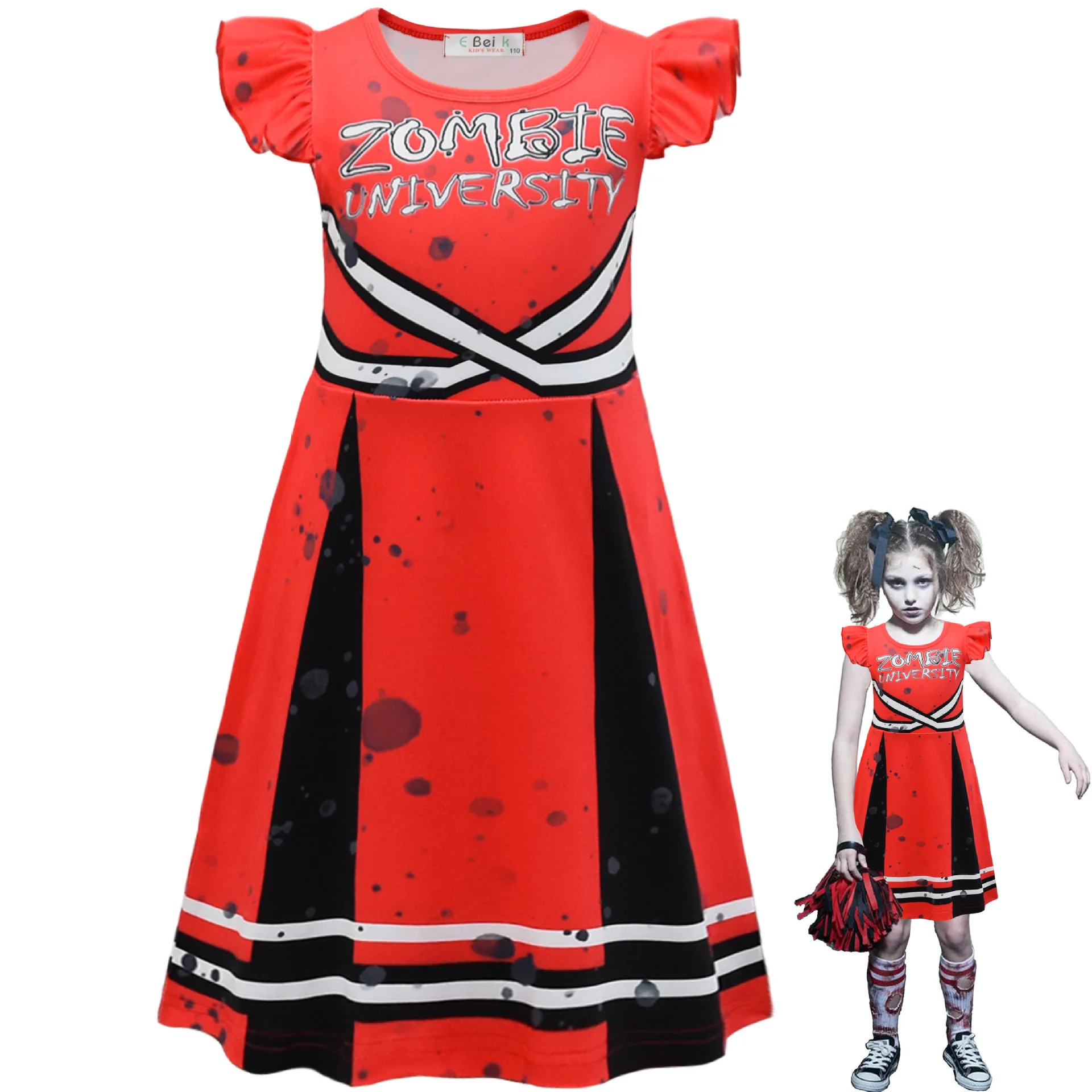 Baby Clothing Unit - Zvised 2-Robe de princesse à volants