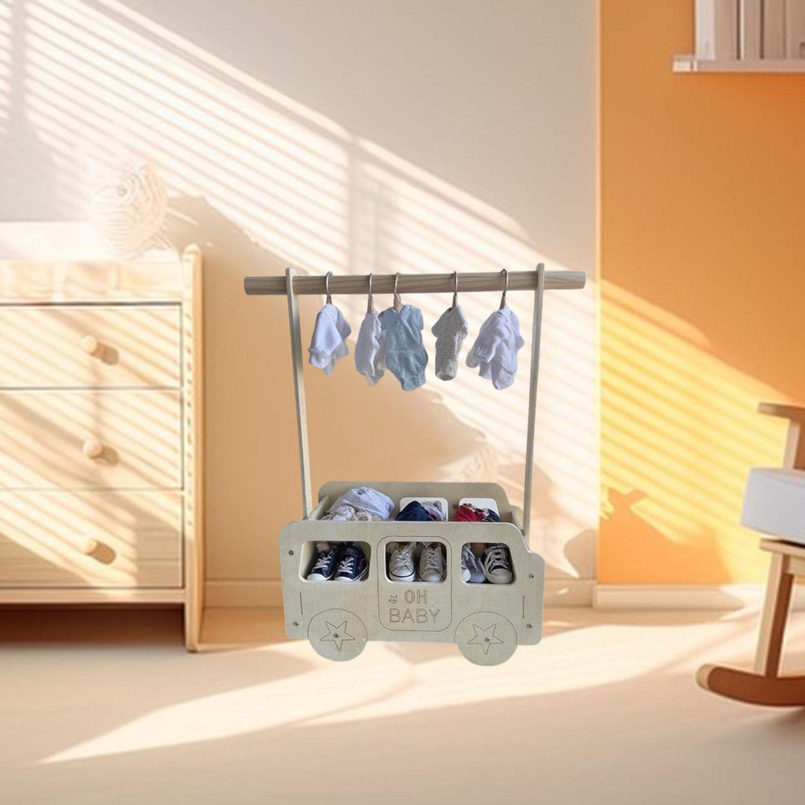 Baby Clothing Hanging Rack - Porte-vêtements pour animaux de compagnie, caisse