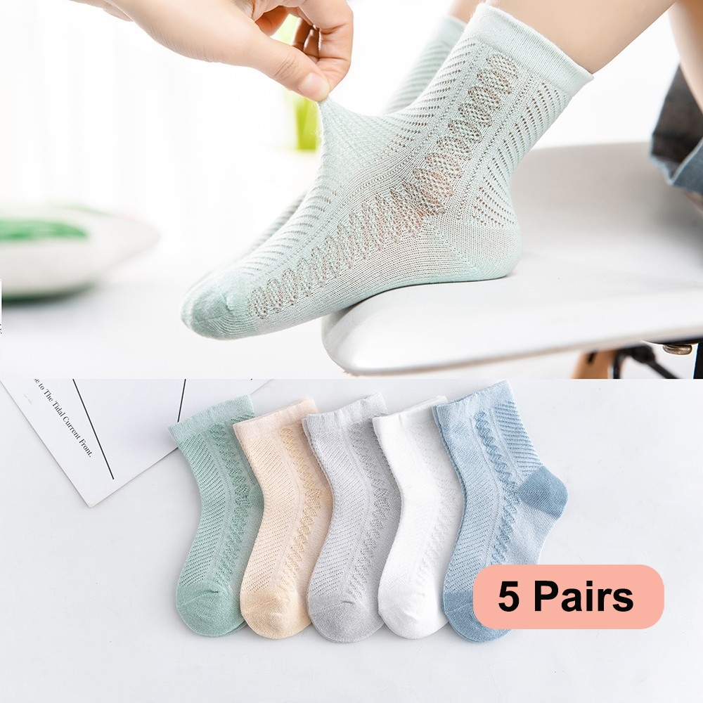 Toddler Sock Set - 5 paires/lot de chaussettes pour enfants