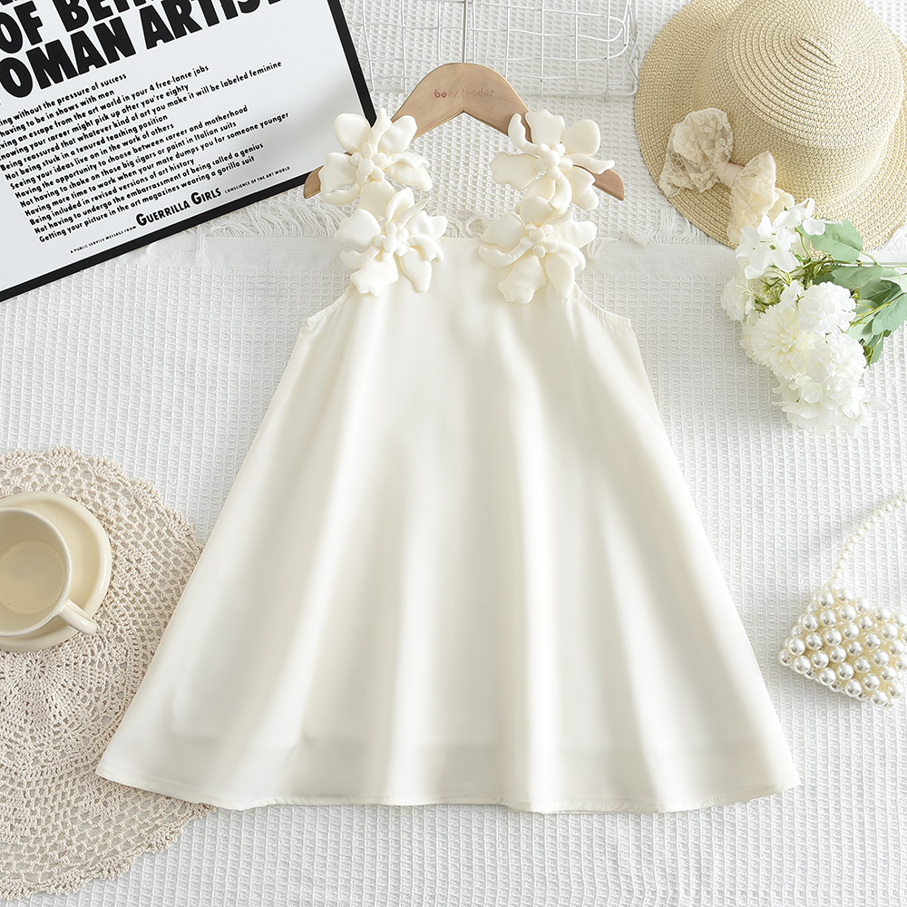 Baby Clothing Korea - Robe d'été décontractée pour bébé fille,