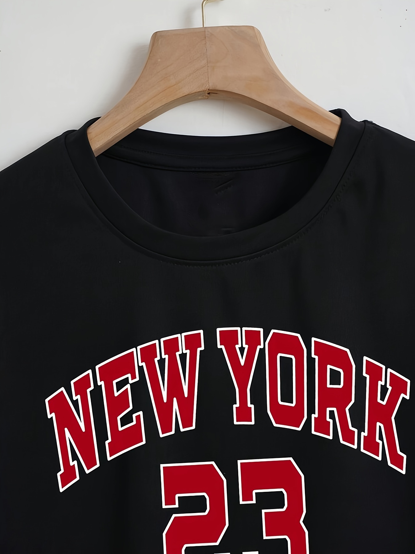 T-shirt court à imprimé lettre - Baby Clothing New York avis et prix