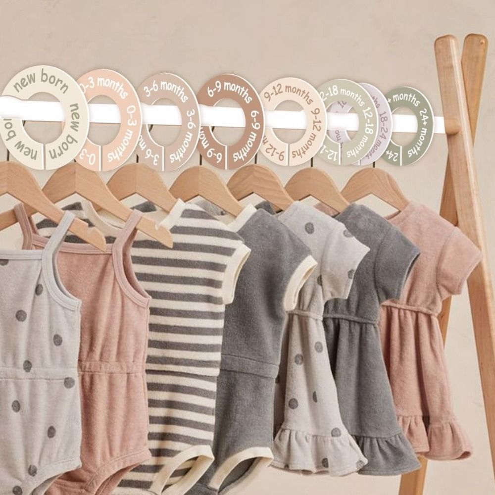 68/9 pièces Séparateurs de tai - Baby Clothing Tags avis et prix
