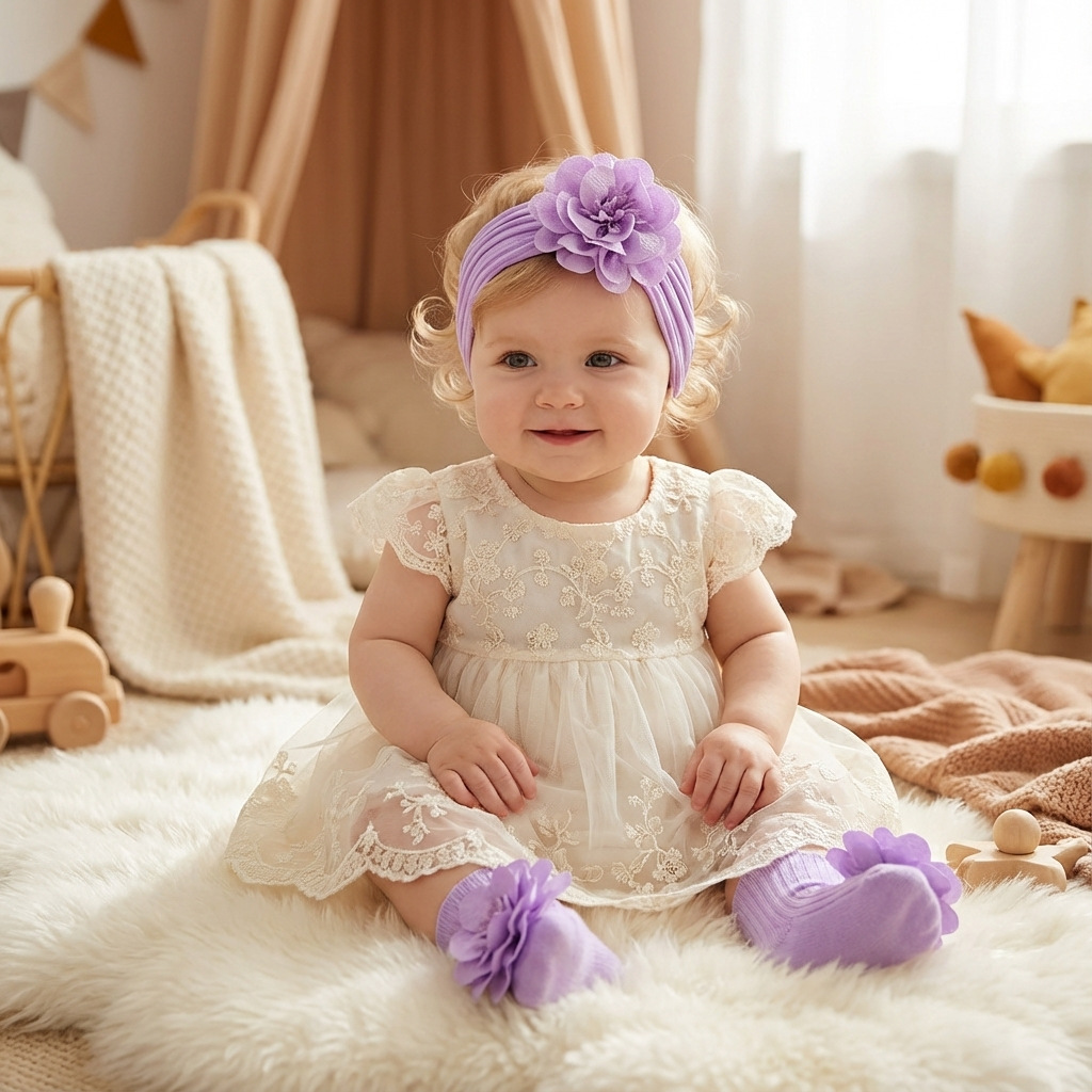 Ensemble deux pièces bandeau e - Toddler Sock Set avis et prix