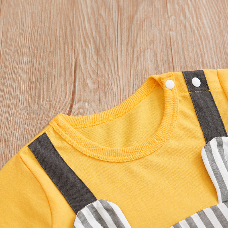 Barboteuse en coton à manches  - Baby Clothing Display Stand avis et prix