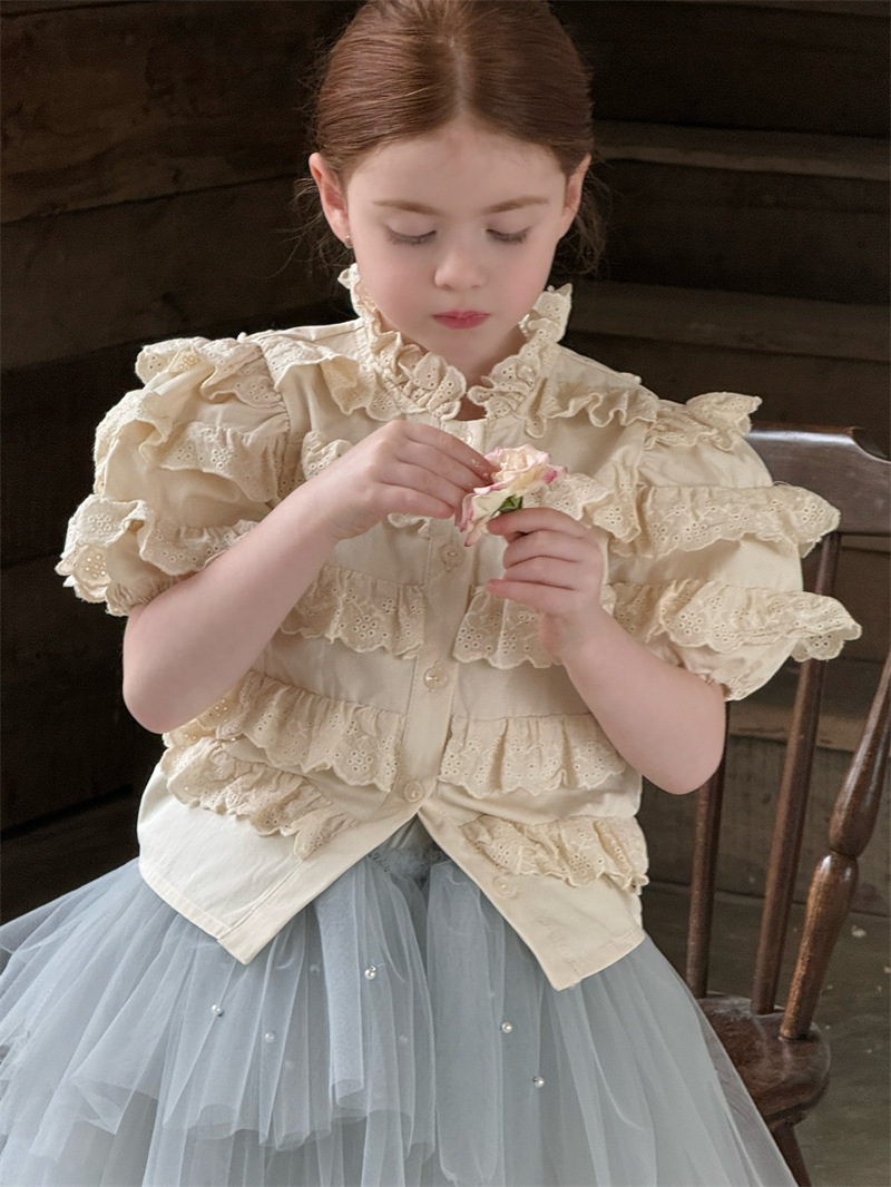 Chemise Fille Printemps-Été 20 - Baby Clothing Korea avis et prix