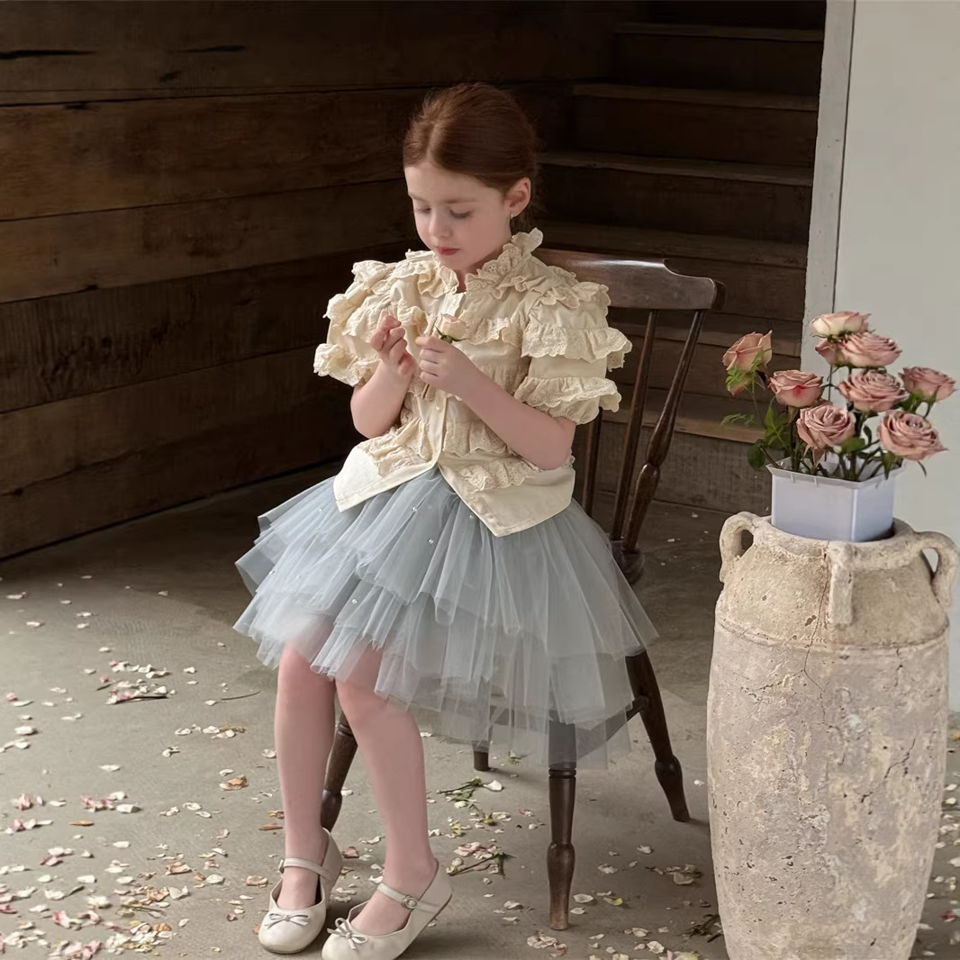 Chemise Fille Printemps-Été 20 - Baby Clothing Korea avis et prix