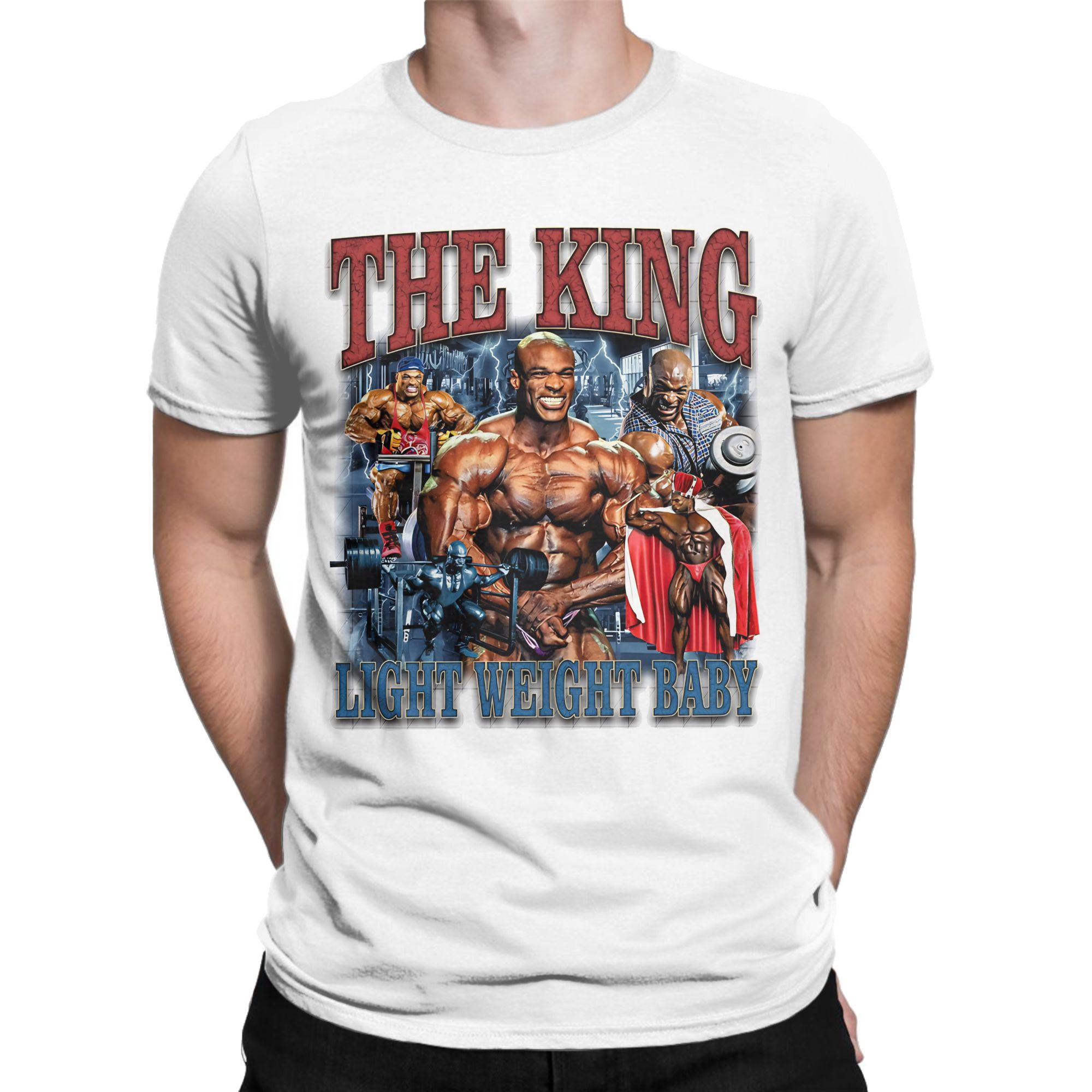 T-shirt léger Ronnie Coleman T - Baby Clothing Weight avis et prix