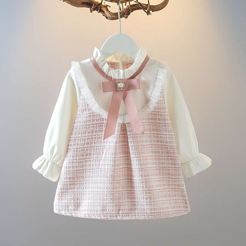 Robe à carreaux pour bébé fill - Baby Clothing Korea avis et prix