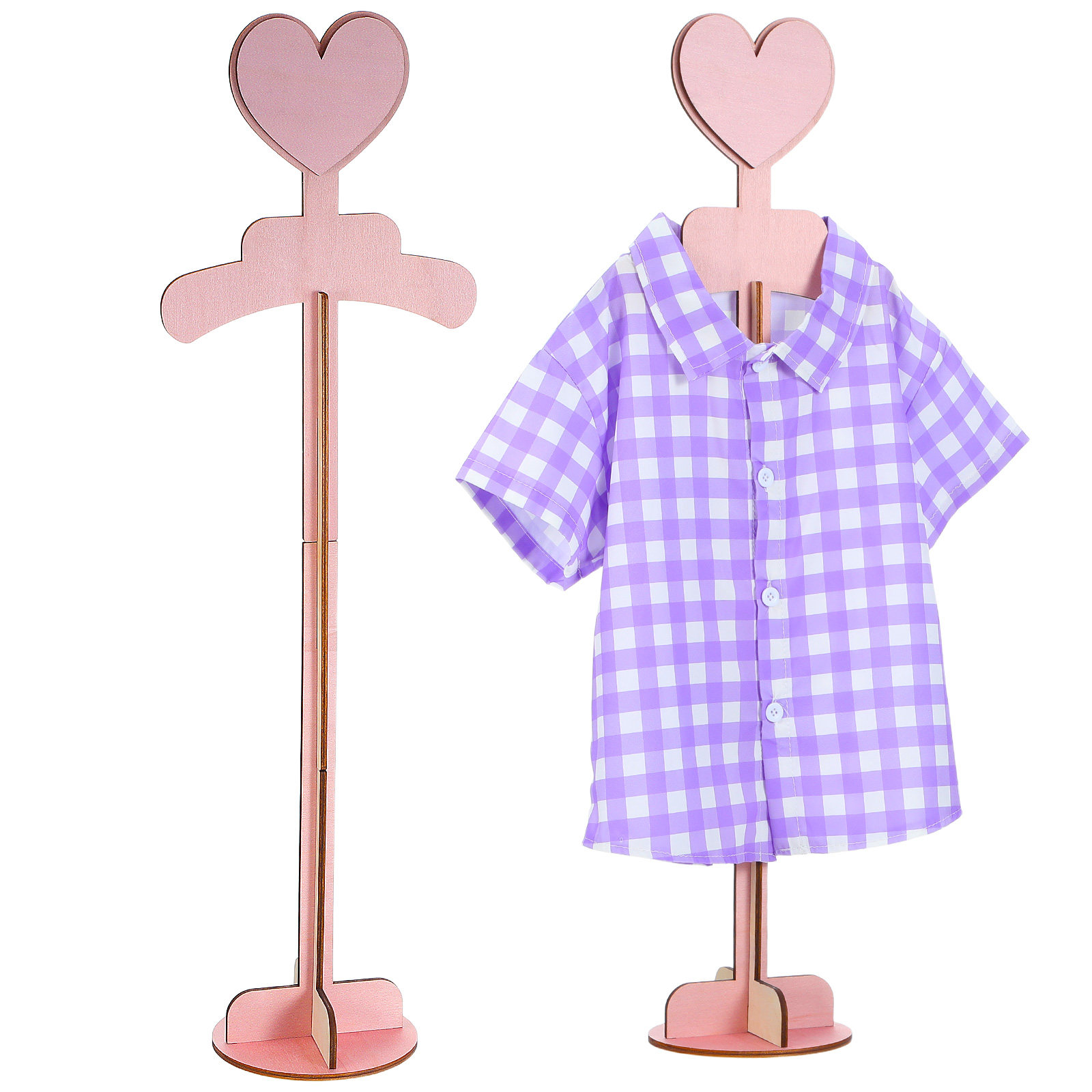 Présentoir à vêtements en bois - Baby Clothing Display Stand avis et prix