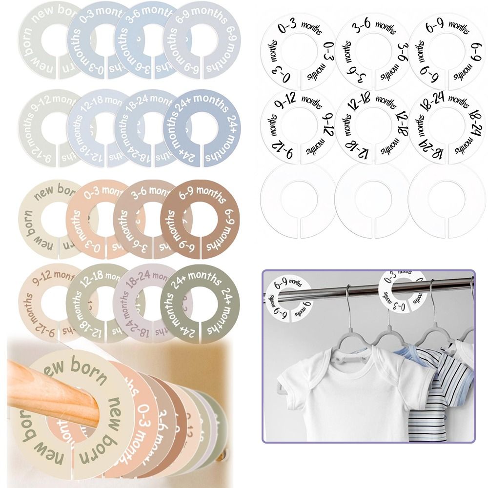 68/9 pièces Séparateurs de tai - Baby Clothing Tags avis et prix