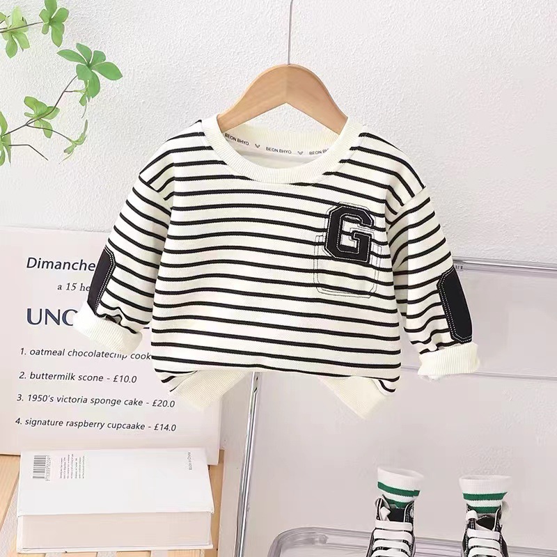 T-shirt coréen simple à manche - Baby Clothing Korea avis et prix