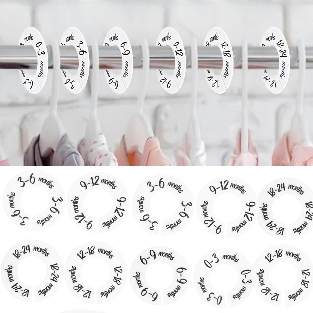 68/9 pièces – Séparateurs de t - Baby Clothing Tags avis et prix