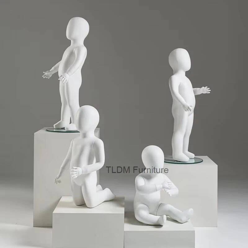 Mannequins Enfants Blanc Mat p - Baby Clothing Display Stand avis et prix