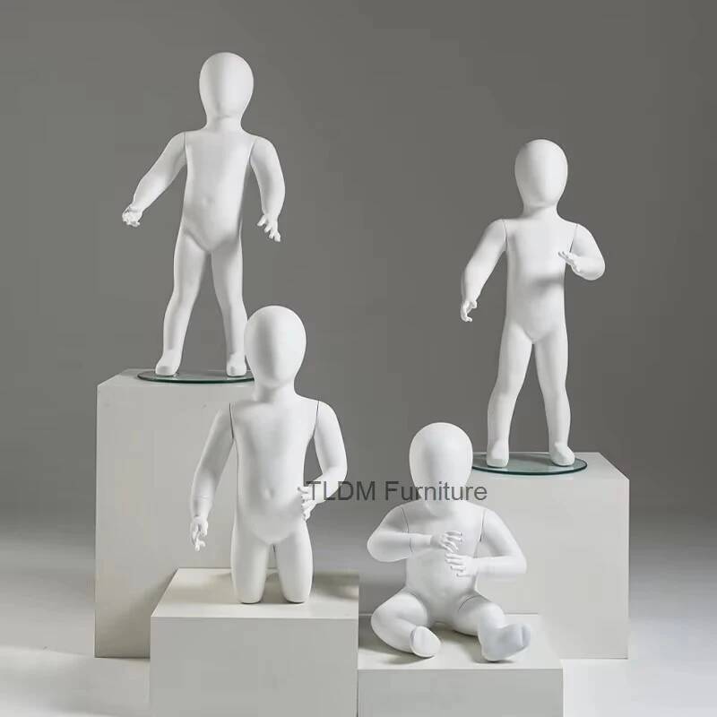 Mannequins Enfants Blanc Mat p - Baby Clothing Display Stand avis et prix