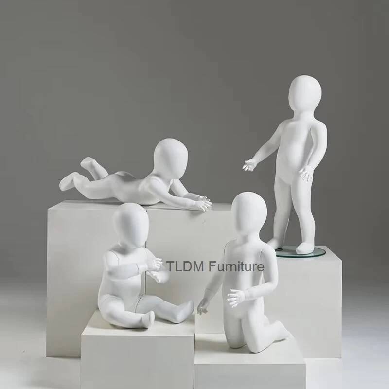 Mannequins Enfants Blanc Mat p - Baby Clothing Display Stand avis et prix
